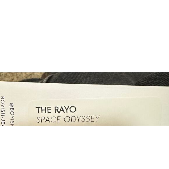 BOYISH RAYO Space Odyssey Jeans Size 25 New with tags contrast stitching - Picture 10 of 10